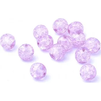 Dětské navlékací korálky CZ Skleněné korálky praskačky 8mm, barva 00030/85501/34306