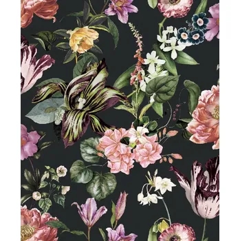 Tapeta Vliesová tapeta barevné květy MA947460 / Tapety na zeď Flora (0,53 x 10,05 m) Marburg