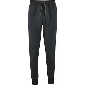 Sol's Dámské slim fit tepláky Jake na běhání s elastickým pasem Barva: šedá uhlová melír, Velikost: S L02085