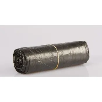 Pytle na odpadky Sáček 630x740, černý, 6 mi, HDPE, 60 L, 1 bal. = 50 ks