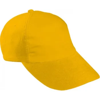 Kšiltovka Myrtle beach Dětská základní kšiltovka 5 panelová na suchý zip Barva: Zlatá MB7010