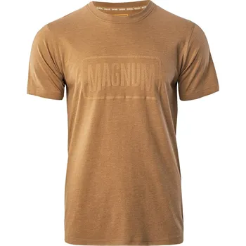 Pánské oblečení Pánské Tričko s krátkým rukávem MAGNUM MAGNUM ESSENTIAL T-SHIRT 2.0 M000149266 – Hnědá S