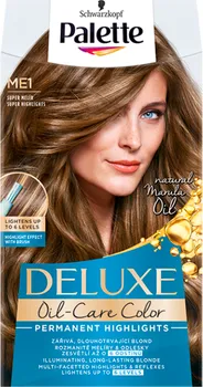 Barva na vlasy Schwarzkopf Palette Deluxe Intense Oil Care Color 50 ml ME1 super melír