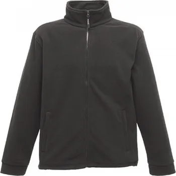 Pánská mikina Regatta Professional Klasická fleecová bunda se dvěma kapsami a dlouhým zipem Barva: hnědo šedá, Velikost: S RG570