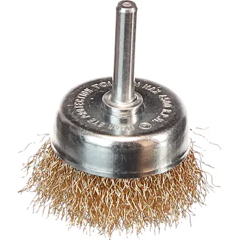 Brusný kartáč TOLSEN Drátěný kartáč 50 mm - stopka 77548