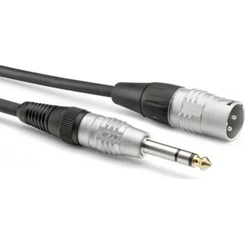 Počítač Sommer Cable HBP-XM6S-0090 audio kabelový adaptér [1x XLR zástrčka 3pólová - 1x jack zástrčka 6,3 mm (mono)] 0.90 m čern