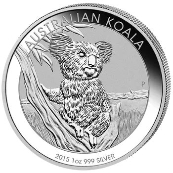 Stříbrná mince 1 Oz Australian Koala 2015