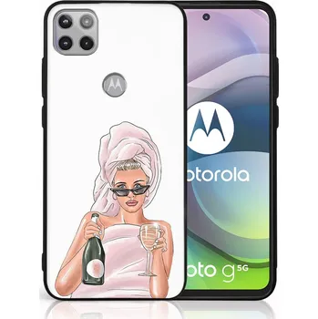Pouzdro na tablet VSECHNONAMOBIL 45992 MY ART Ochranný obal Motorola Moto G 5G CHAMPAGNE (134)