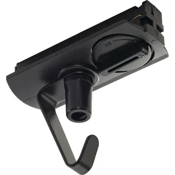 Svítidlo BIG WHITE ADAPTÉR, pro vysokonapěťovou proudovou sběrnici 1fázovou, černý, elektrický, s hákem 143170