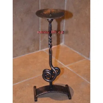 Svícen Kovaný, kovový svícen Panáček 7