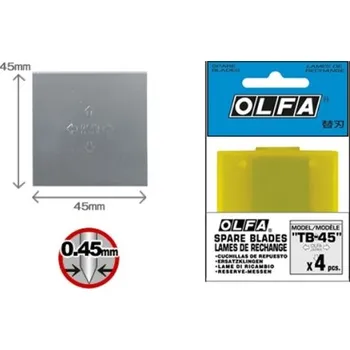 Pracovní nůž čepel škrabky s výměnnou čepelí, TB-45