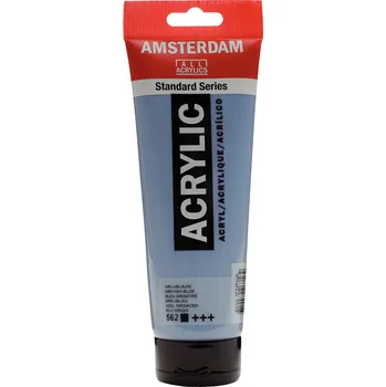 Vodová barva Akrylová barva Amsterdam Standard - 562 Greyish Blue Objem: 250 ml