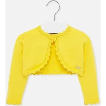 žluté bolerko na šatičky Mayoral 306 velikost 80