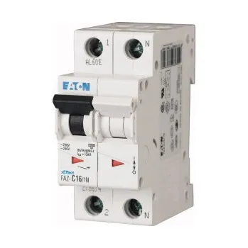 Jistič Jistič dvoupolový EATON 278670 FAZ-C10/1N FAZ, char C, 1+N-pólový, In=10A, Icu=15kA (ČSN EN 60947-2)