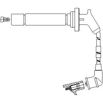 Zapalovací kabel zapalovací kabel, , BREMI, 776E92
