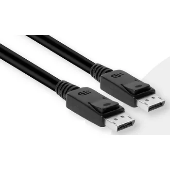 Video kabel club3D DisplayPort kabel Konektor DisplayPort, Konektor DisplayPort 1.00 m černá CAC-2067 samozhášecí, 8K UHD Kabel Disp