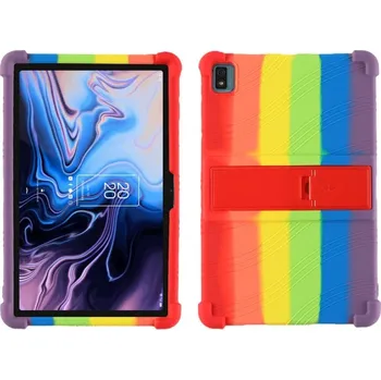Pouzdro na tablet VSECHNONAMOBIL 57068 WAVE Silikonový obal pro TCL 10 Tab Max RAINBOW