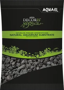 Aquael Aqua Decoris akvarijní štěrk černý bazalt