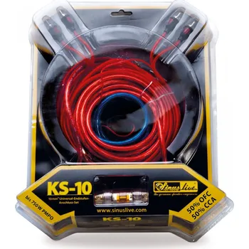 Auto elektroinstalace Kabelová sada Sinus Live KS-10
