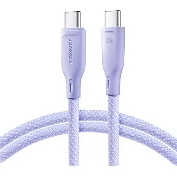 JOYROOM 63557 JOYROOM SA34-CC3 60W Kabel USB Typ-C / USB Typ-C 1 metr fialový