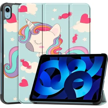 Pouzdro na tablet VSECHNONAMOBIL 49140 ART Zaklápěcí obal pro Apple iPad (A16) 2025 / iPad 2022 UNICORN