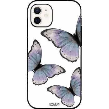 Náhradní kryt pro mobilní telefon Kryt na mobil Fialoví Motýli Poco M3