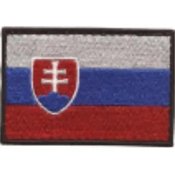 Nášivka Nášivka Slovenská vlajka 5x3 cm - barevná
