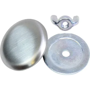 Zábradlí Hammond Electronics zátka (Ø x v) 40 mm x 14 mm, nerezová ocel, nerezová ocel, 1 ks