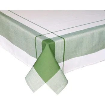 Stolování Ubrus celoroční, Káro zelené