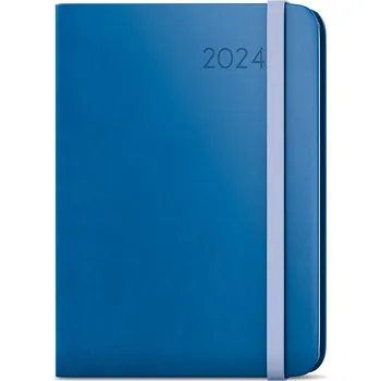 Baloušek Tisk Zoro Flexi A5 týdenní 2024, modrý