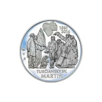 Výročie Memoranda národa slovenského - 28 mm stříbro b.k.