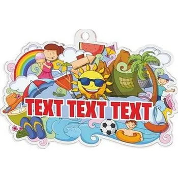 Dětská medaile na léto - Průměr: 7cm