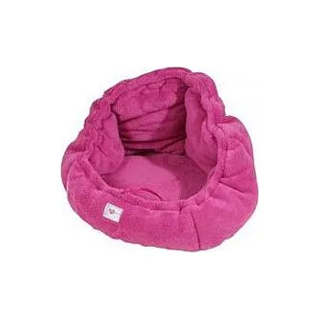 Pelíšek pro psa Pelech ADRIANA plyš hnízdečko 50cm Růžová tm. A27