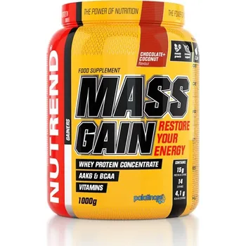 Gainer Nutrend MASS GAIN banán 1050g