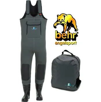 Prsačky Behr brodící kalhoty Seabehr Titanium Neopren Wathose 5 mm velikost: 42/43