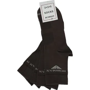 Dámské oblečení Bushman ponožky Bushman Bio Set 2,5 brown 39-42