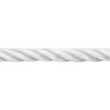 Lany polypropylenové lano kroucené (Ø x d) 10 mm x 70 m dörner + helmer 190064 bílá