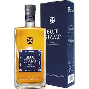 Rum Blue Stamp + dárková krabice 0,7 l