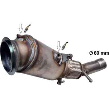 Katalyzátor Katalyzátor výfuku. (PR JMJ 1091738-2)