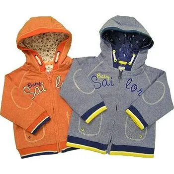 kojenecká mikina velikost 68 oranžová velikost 68