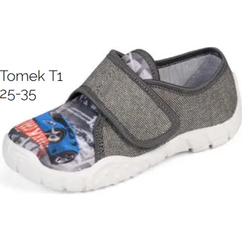 RAWEKS Dětská domácí obuv Tomek T1 autíčko Velikost: 25