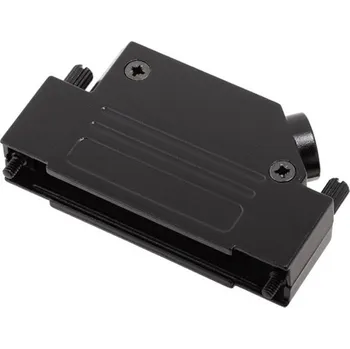 Elektrická zásuvka encitech D45ZK37-BK-K 6560-0116-14 D-SUB pouzdro Pólů: 37 celokov 45 ° černá 1 ks