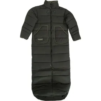 Carinthia Ansitzjacke & Fussteil Webpelz olivový M