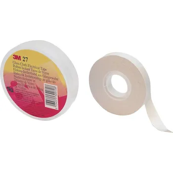 Izolační páska 3M SCOTCH27U-12X20 páska se skelným vláknem Scotch® 27 bílá (d x š) 20 m x 12 mm 1 ks