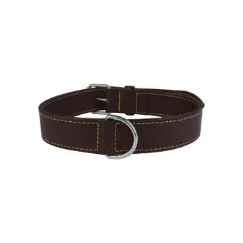 Obojek pro psa Obojek pes pravá kůže 35cm hnědý Zolux