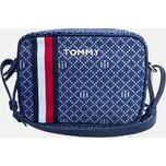 Crossbody kabelka Tommy Hilfiger Iconic - Barva Modrá, Materiál Textil 55574