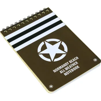Zápisník Voděodolný poznámkový blok Normandy all weather 15,3x10cm