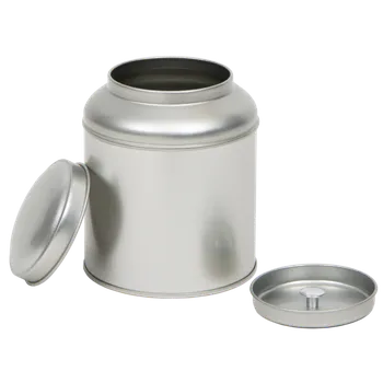 Horký nápoj Čajová zahrada Dóza na čaj stříbrná Neapol