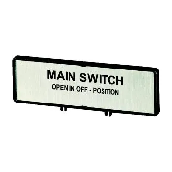 Stavebniny EATON 205534 ZFS62-T0 Přídavný čelní štítek pro spínače T0, T3, P1