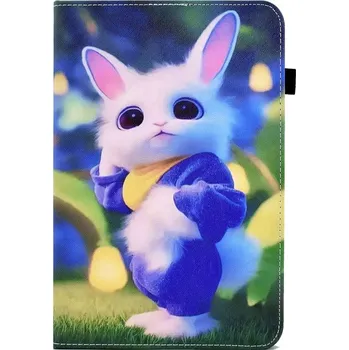 Pouzdro na tablet VSECHNONAMOBIL 57145 ART Zaklápěcí obal Huawei MatePad T10/T10S CUTE RABBIT
